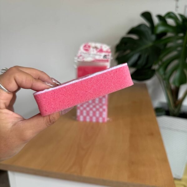 Set de esponjas estampadas x6 rosa