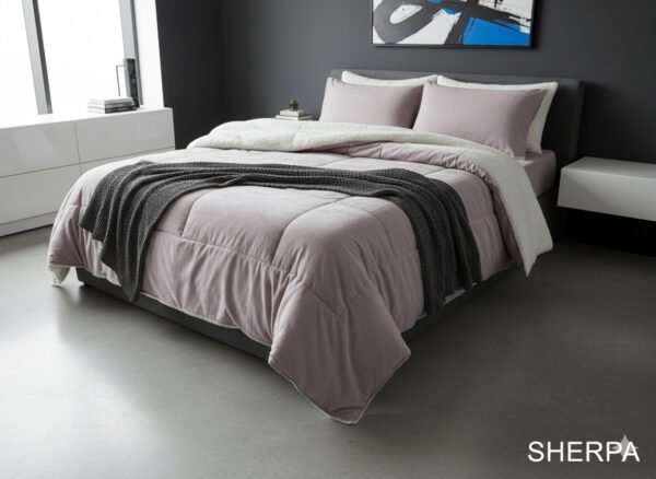 Acolchado Sherpa 2 plazas