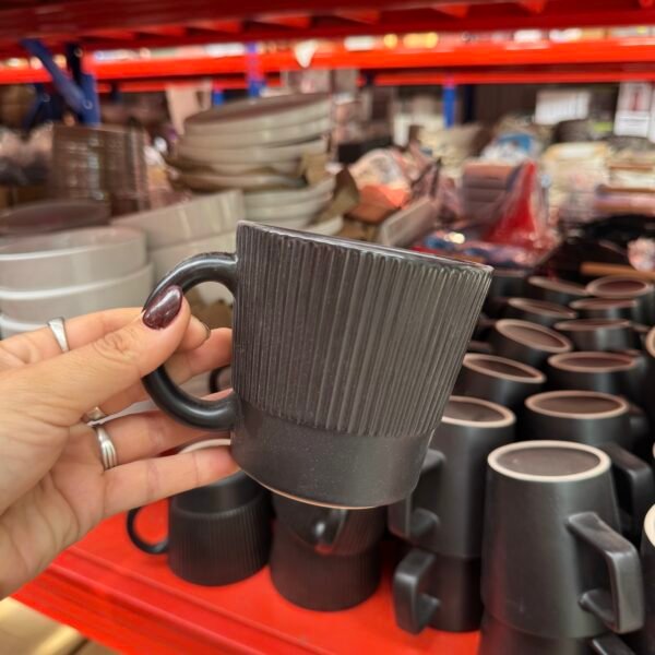 Set X2 tazas Venecia negras