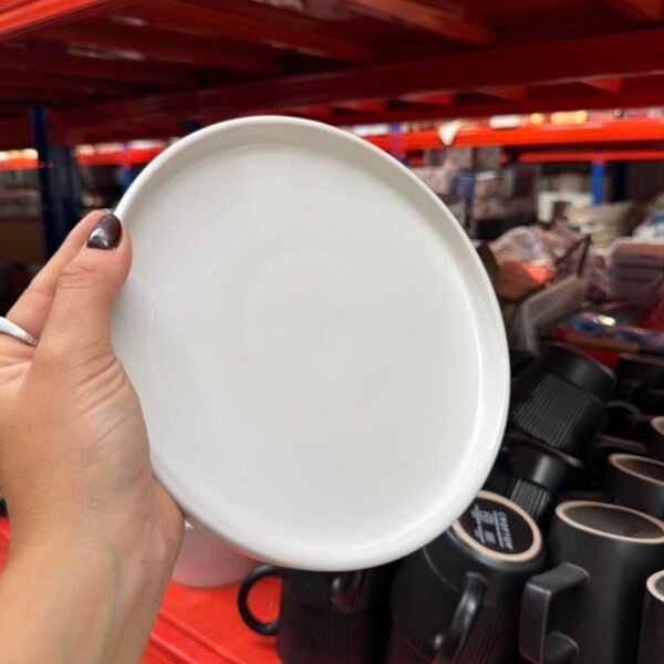 Ser X2 platos blancos 20cm