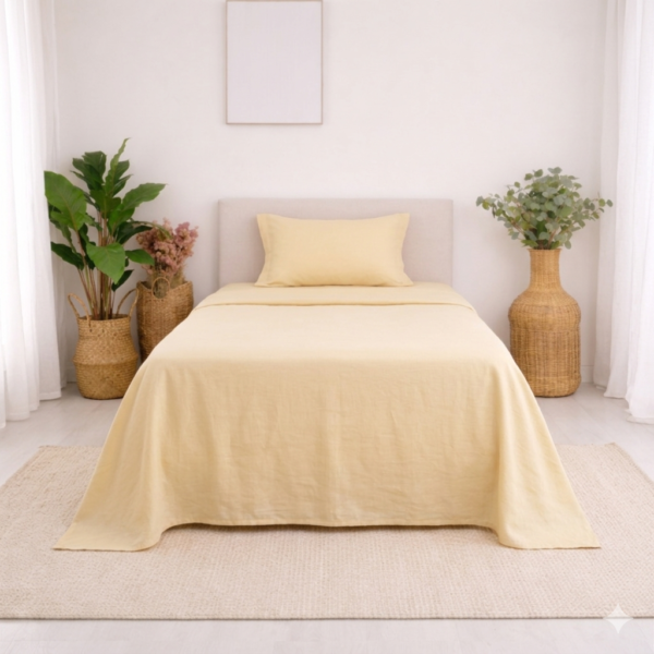 Juego de Sábana algodón 1 plaza