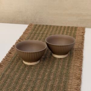 IMG_5158 Set x2 bowl de ceramica marron