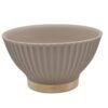 Set x2 bowl de ceramica marron