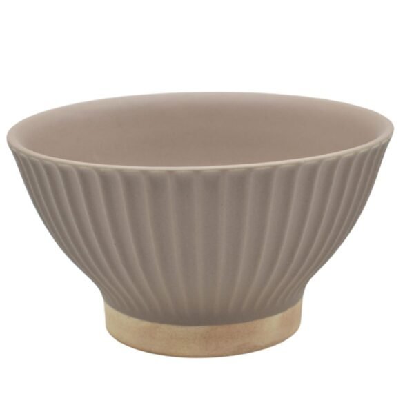 Set x2 bowl de ceramica marron