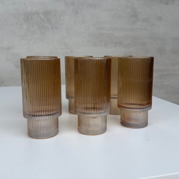Set x6 vasos zafiro