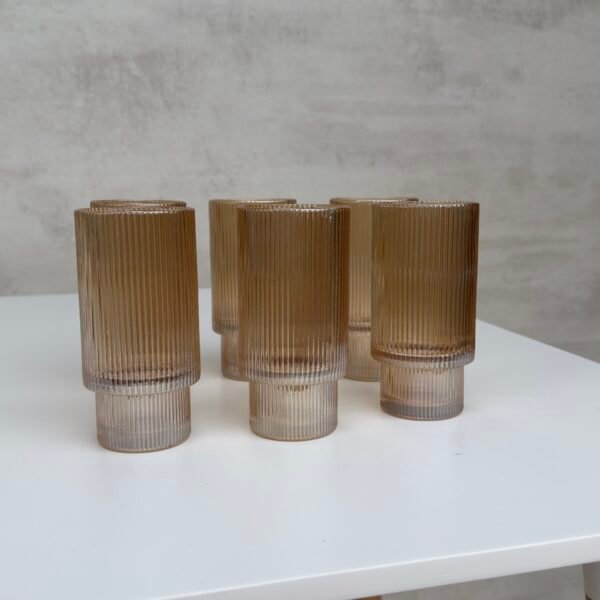 Set x6 vasos zafiro