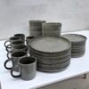 MEGA PROMO X2 SET DE VAJILLA ESSENZA BEIGE