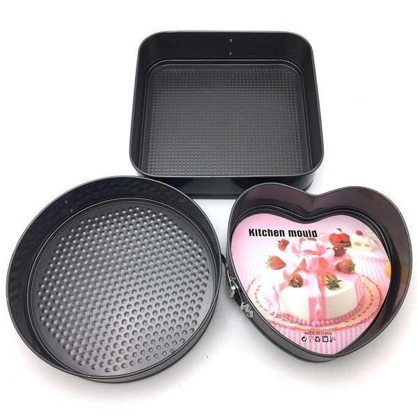 Set de torteras desmontables corazon