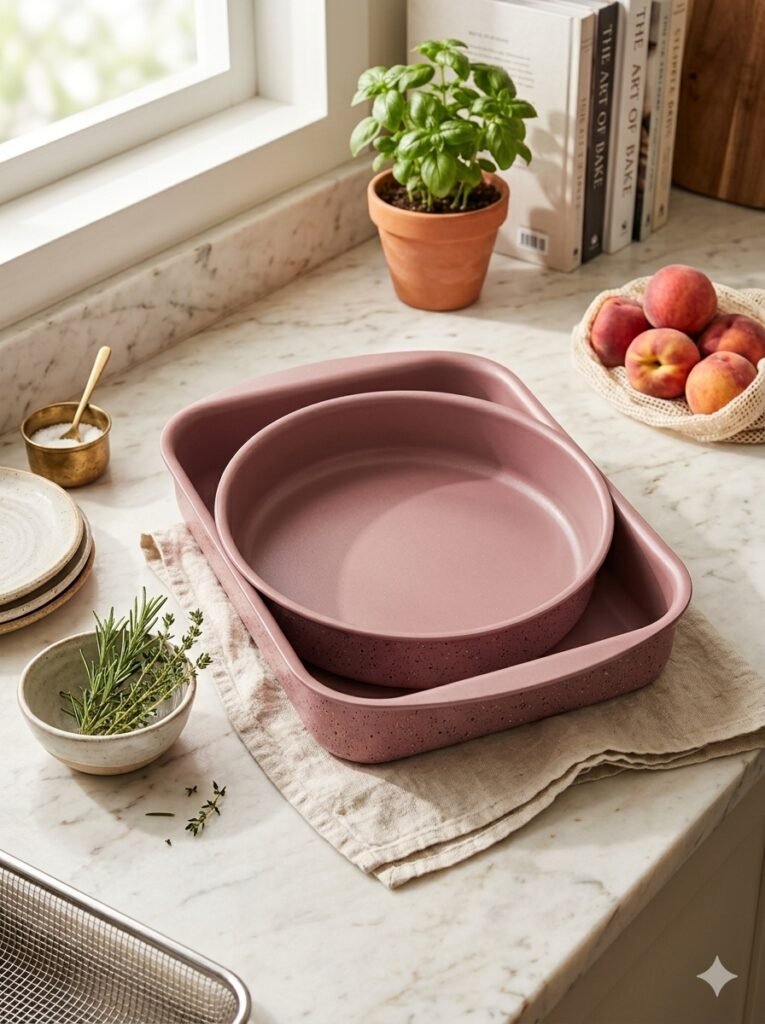 Juego de asaderas tramontina rosa