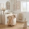 Canasto de bambu plegable para ropa