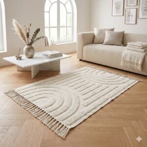 Alfombra estilo bohemio 60x90cm