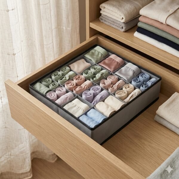 Caja organizadora de tela 36X28X10CM