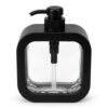 Dispensador de jabón liquido 300ml Negro